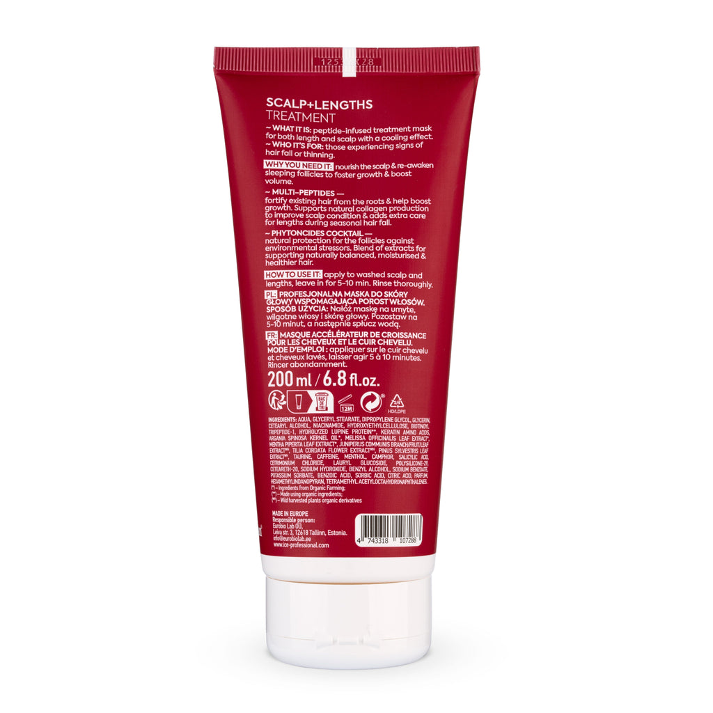ICE Professional Growth Expert Scalp + Lengths Treatment 200ml