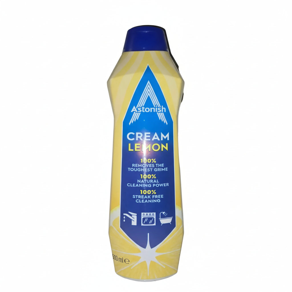 Astonish Cream Lemon Cleaner 500ml (C2370) - Case of 12