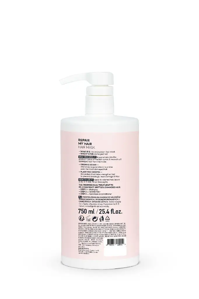 39951E_5 Repair My Hair Mask, 750 ml back.webp