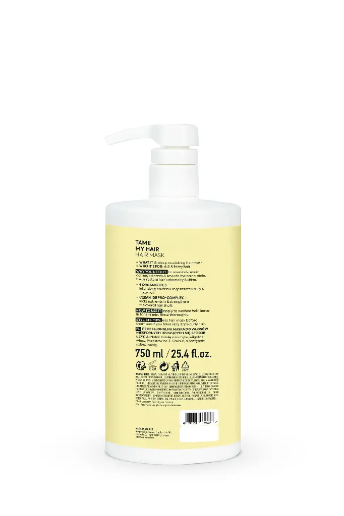 39937E_5 Tame My Hair Mask, 750 ml back.webp