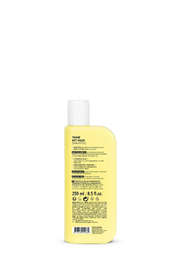 50260E_5 Tame My Hair Shampoo, 250 ml back.webp