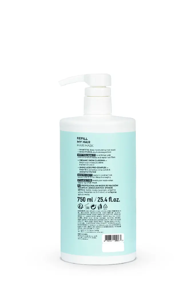 39883E_5 Refill My Hair Mask, 750 ml back.webp