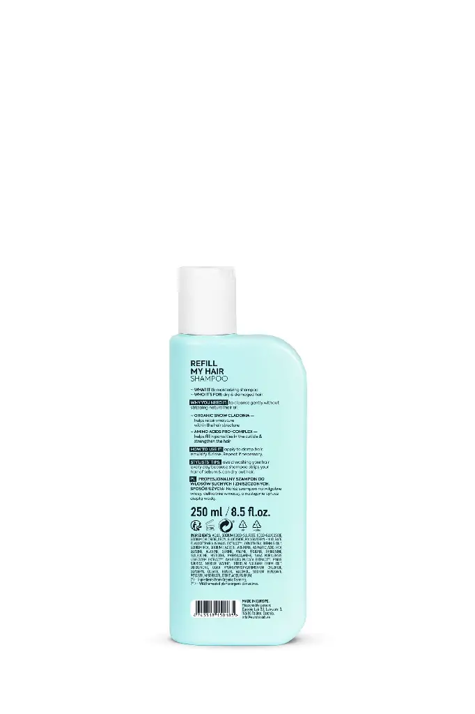 50185E_5 Refill My Hair Shampoo, 250 ml back.webp