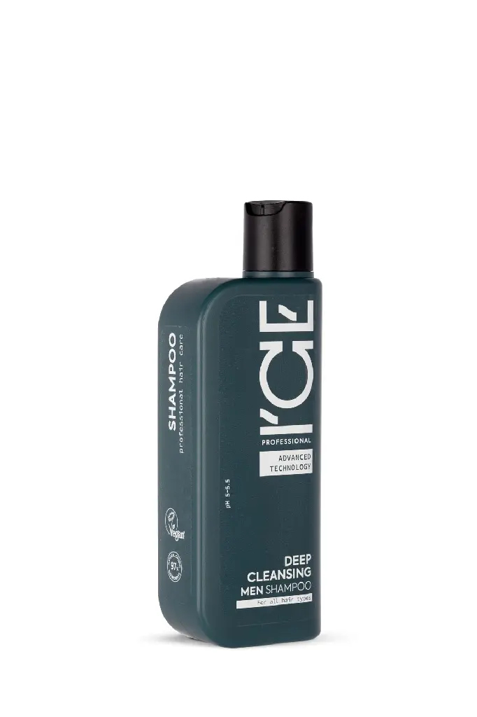 04515E Deep Cleansing Men Shampoo. For all hair types, 250 ml side.webp