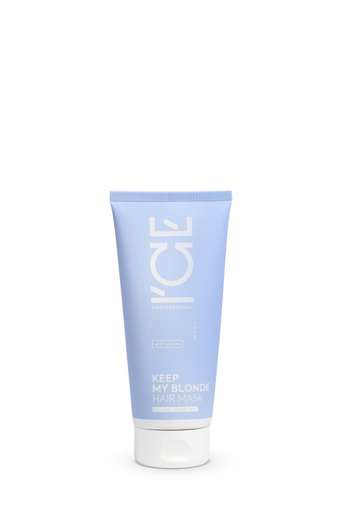 [ICE Professional- Keep My Blonde] ICE. Keep My Blonde Mask Anti-Yellow, 200 ml