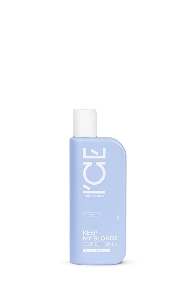 [ICE Professional- Keep My Blonde] ICE. Keep My Blonde Conditioner Anti-yellow, 250 ml