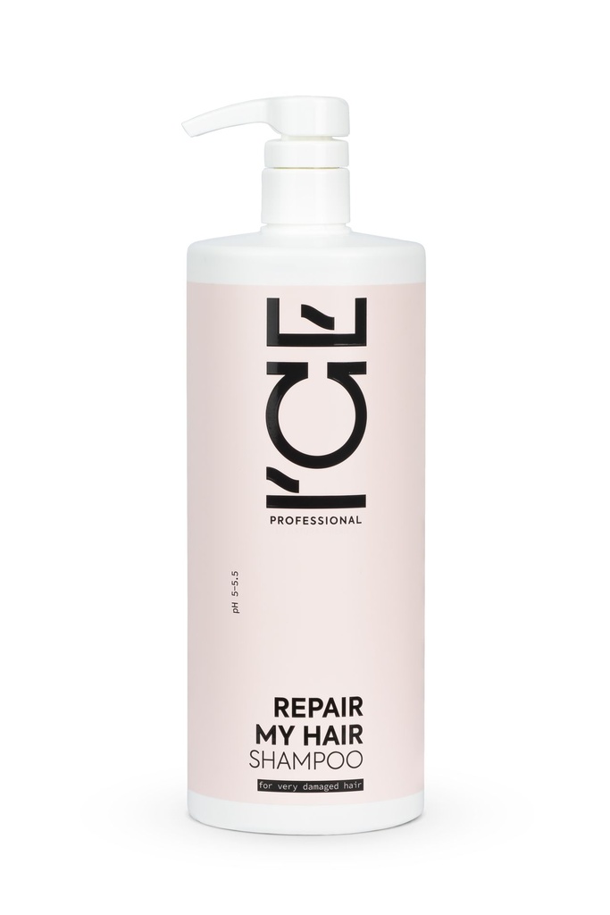 [ICE Professiona- Salon Size] ICE. Repair My Hair Shampoo, 1000 ml