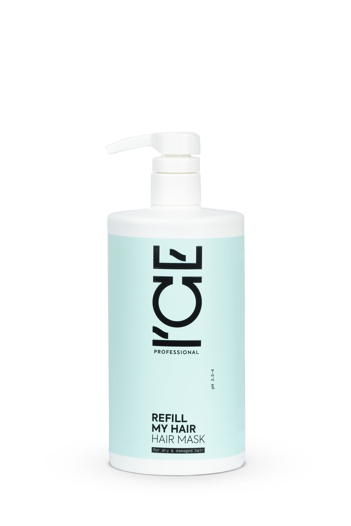 [ICE Professiona- Salon Size] ICE. Refill My Hair Mask, 750 ml