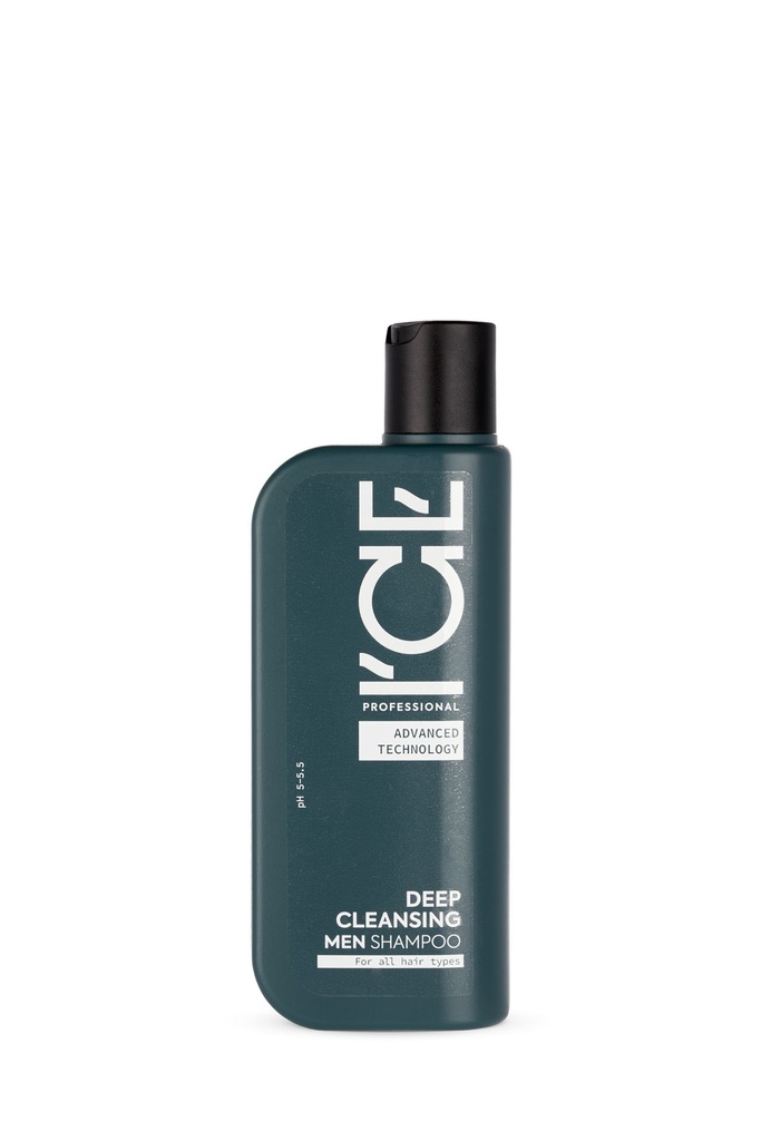 [ICE Professional- Men] ICE. Deep Cleansing Men Shampoo. For all hair types, 250 ml