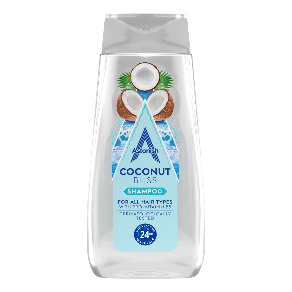 [C5405] ASTONISH SHAMPOO COCONUT 400ml - Case of 12