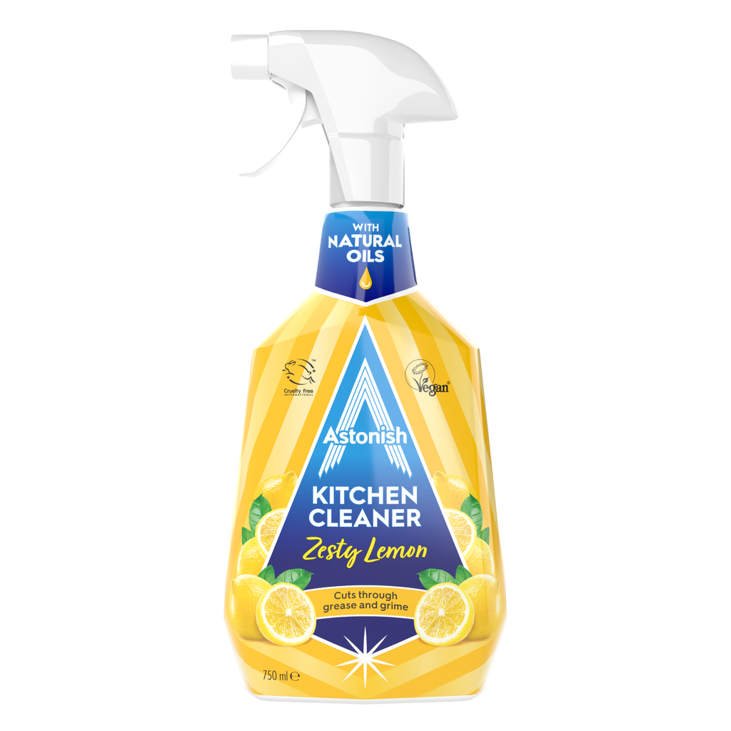 [C9618] ASTONISH KITCHEN ZESTY LEMON 750ml - Case of 12