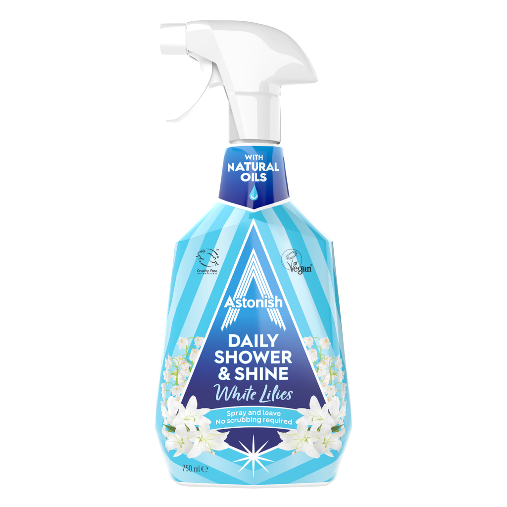 [C1031] ASTONISH SHOWER DAILY SHINE WHITE LILIES 750ml - Case of 12