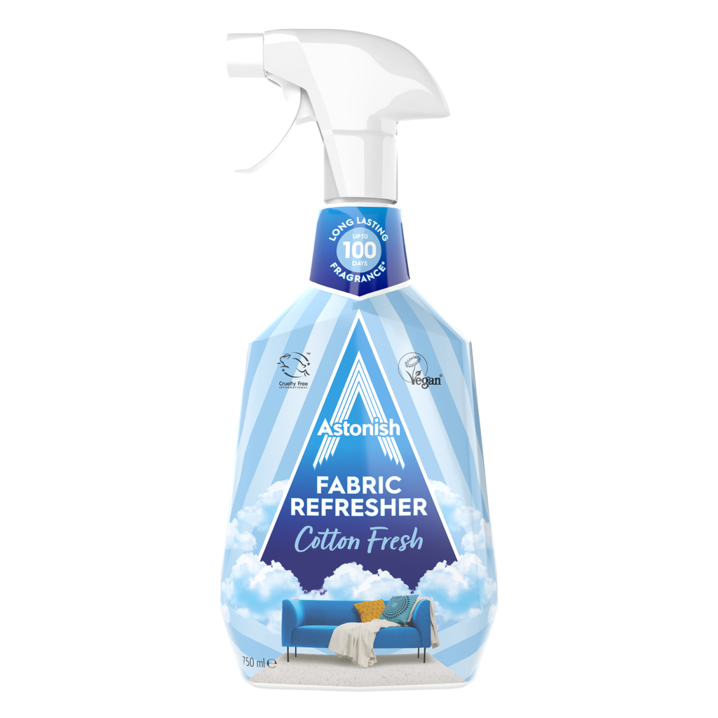 [C1926] ASTONISH FABRIC REFRESHER COTTON FRESH 750ml - Case of 12