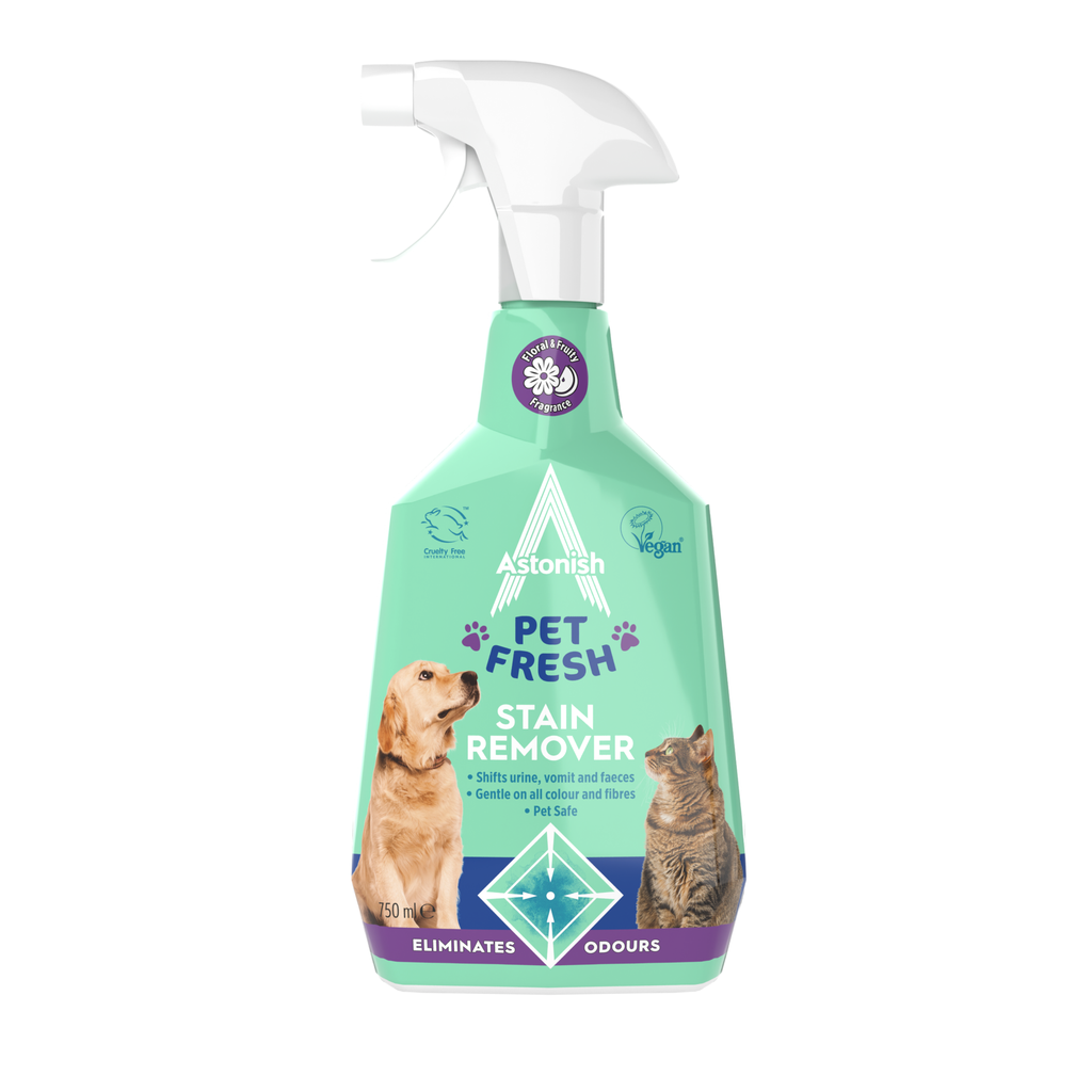 [C3450] ASTONISH PET FRESH STAIN REMOVER 750ml - Case of 12