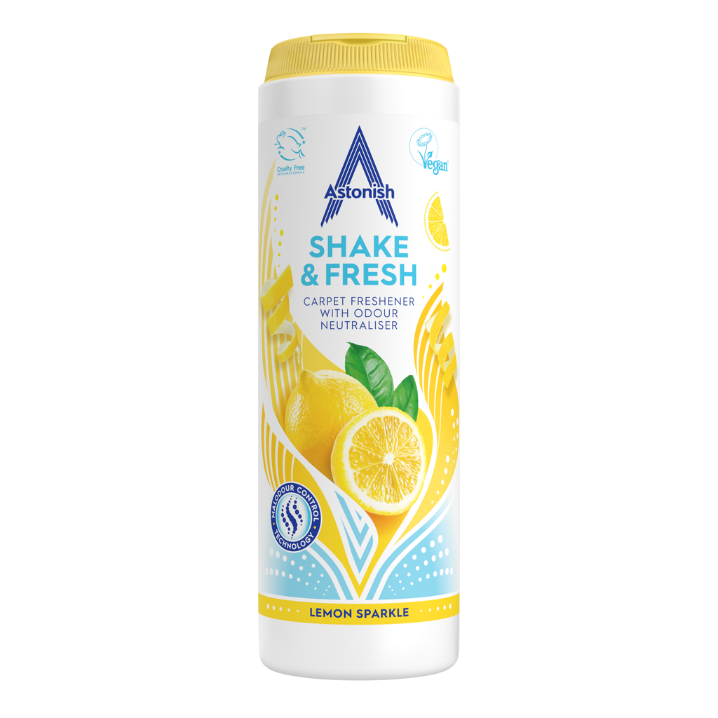[C2250] ASTONISH SHAKE & FRESH LEMON SPARKLE 350g - Case of 12