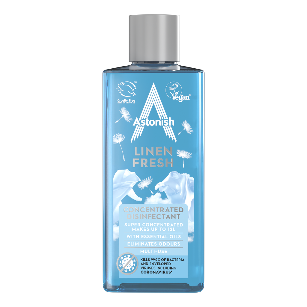 [C9242] ASTONISH DISINFECTANT LINEN FRESH 300ml - Case of 12