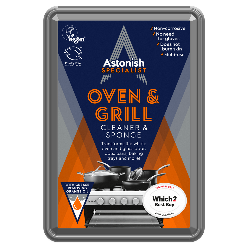[C8600] ASTONISH PASTE OVEN & GRILL CLEANER & SPONGE 250g - Case of 6
